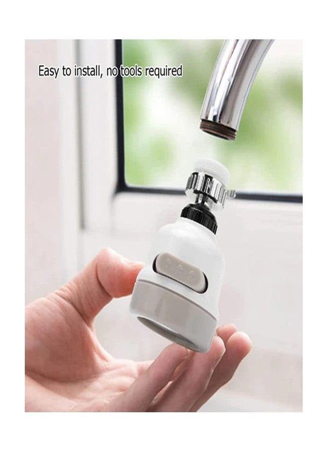 الكبريت صنبور رش مزود بفلتر، قابل للدوران، مقاوم للرذاذ، بثلاثة أوضاع لتوفير المياه - Image 4